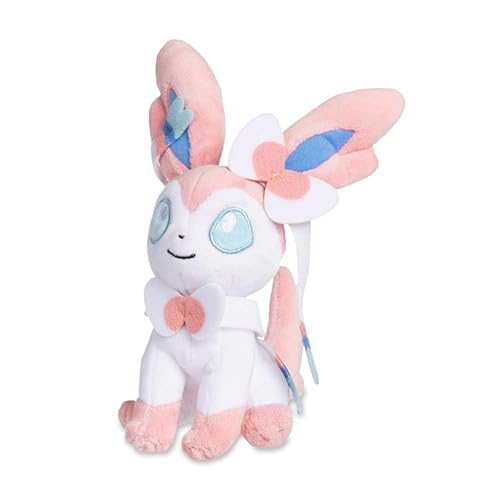 Pokémon Center: Sylveon Sitting Cuties Plush, 7 ¼ Inch