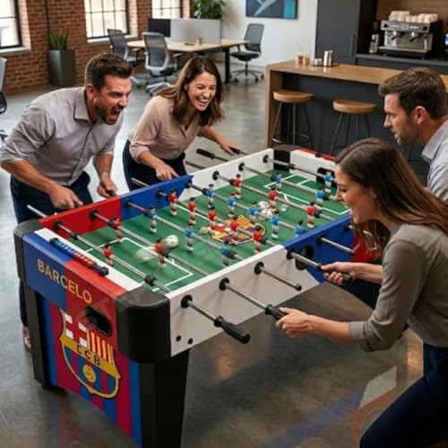 Image of STEP OVER Original Grandmaster Foosball Table|| Strong and Sturdy Model for Adults & Kids || Home| Office| Resorts| Hotels| Schools || Heavy Duty || 2026 Edition