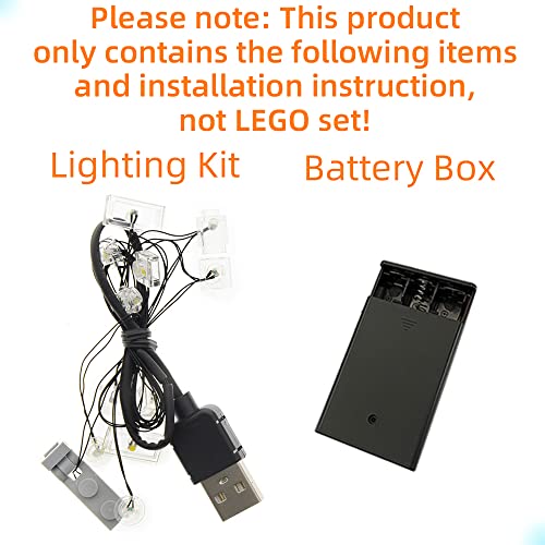 GEAMENT Set di Luci LED per Las Vegas - Kit di