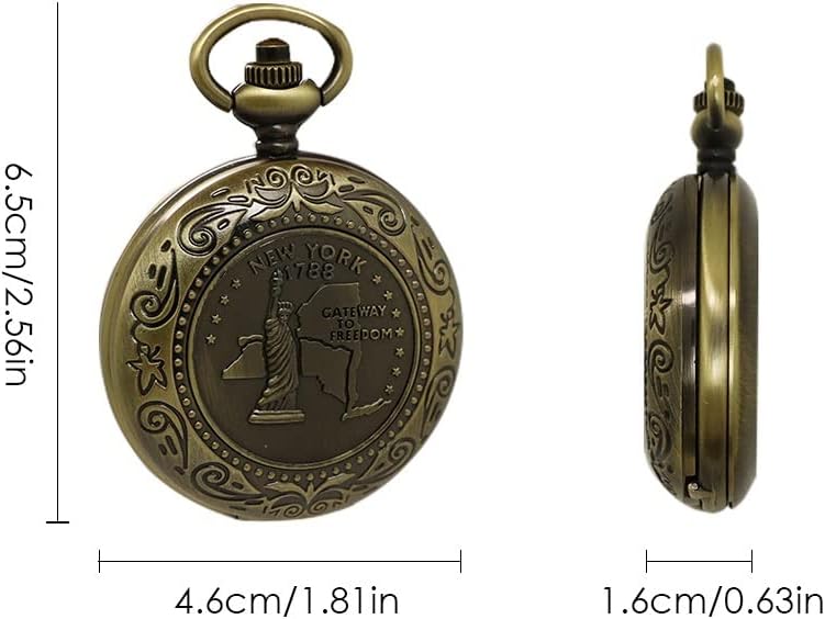 Vintage Pocket Watch Compass Zinc Alloy Exquisite Look Outdoor Sports