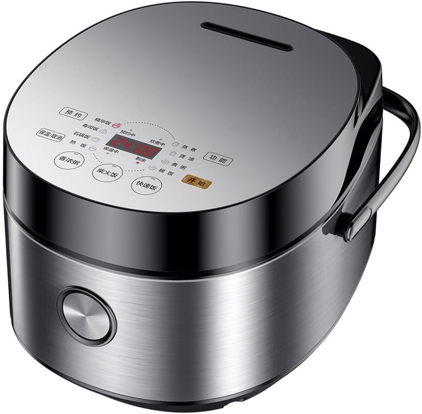 Home Intelligent Multi-functional 5L Liter Large Capacity Rice Cooker Reservation Regular