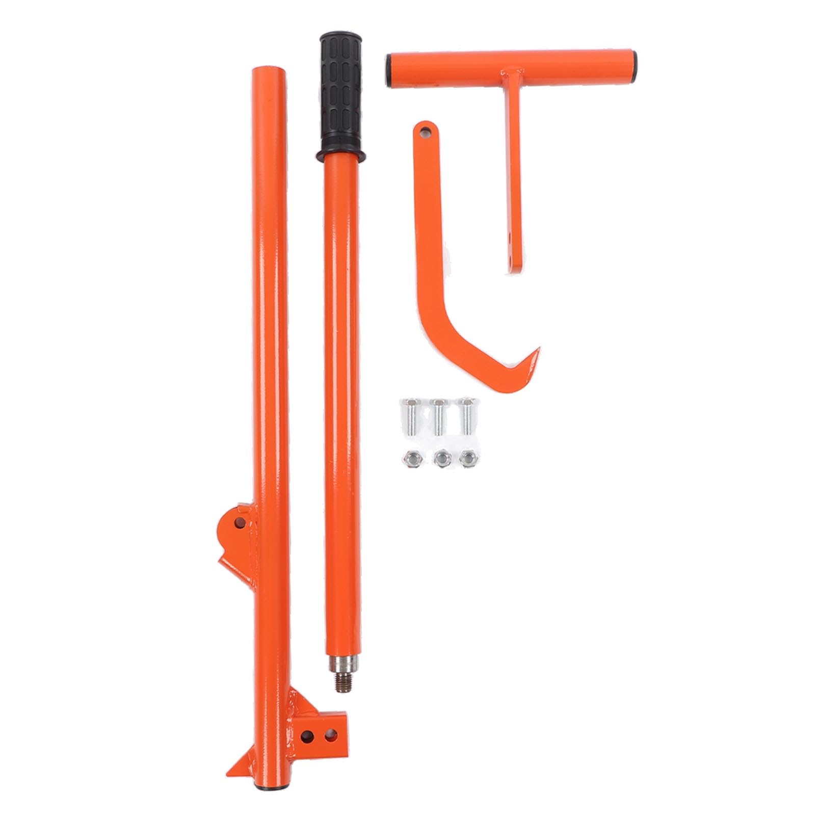 Sollevatore Per Tronchi In Acciaio - Attrezzo Per Taglio Legna Con Rullo Regolabile E Struttura Antiruggine - Foto 13