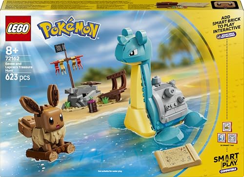 LEGO Pokémon SMART Play: Evoli und Lapras auf Schatzsuche 72162 | SMART Brick...