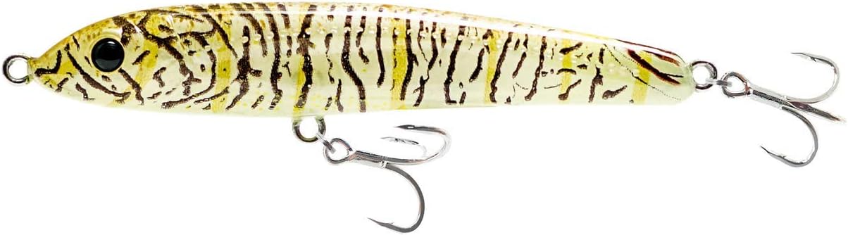 Nomad Design Riptide Sinking - Surface Stickbait, BKK Diablo 5X Singles, #2/0,#4,#9/0 Hooks