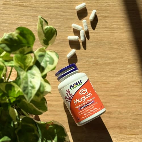 image for NOW Foods Supplements, Magtein™ with patented form of Magnesium (Mg)