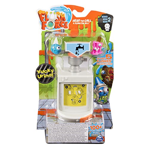 Flush Force - Serie 2, Yucky Urinal 5er-Pack mit scheußlichen Sammelfiguren (Farben/Designs können variieren) für Kinder ab 4 Jahren