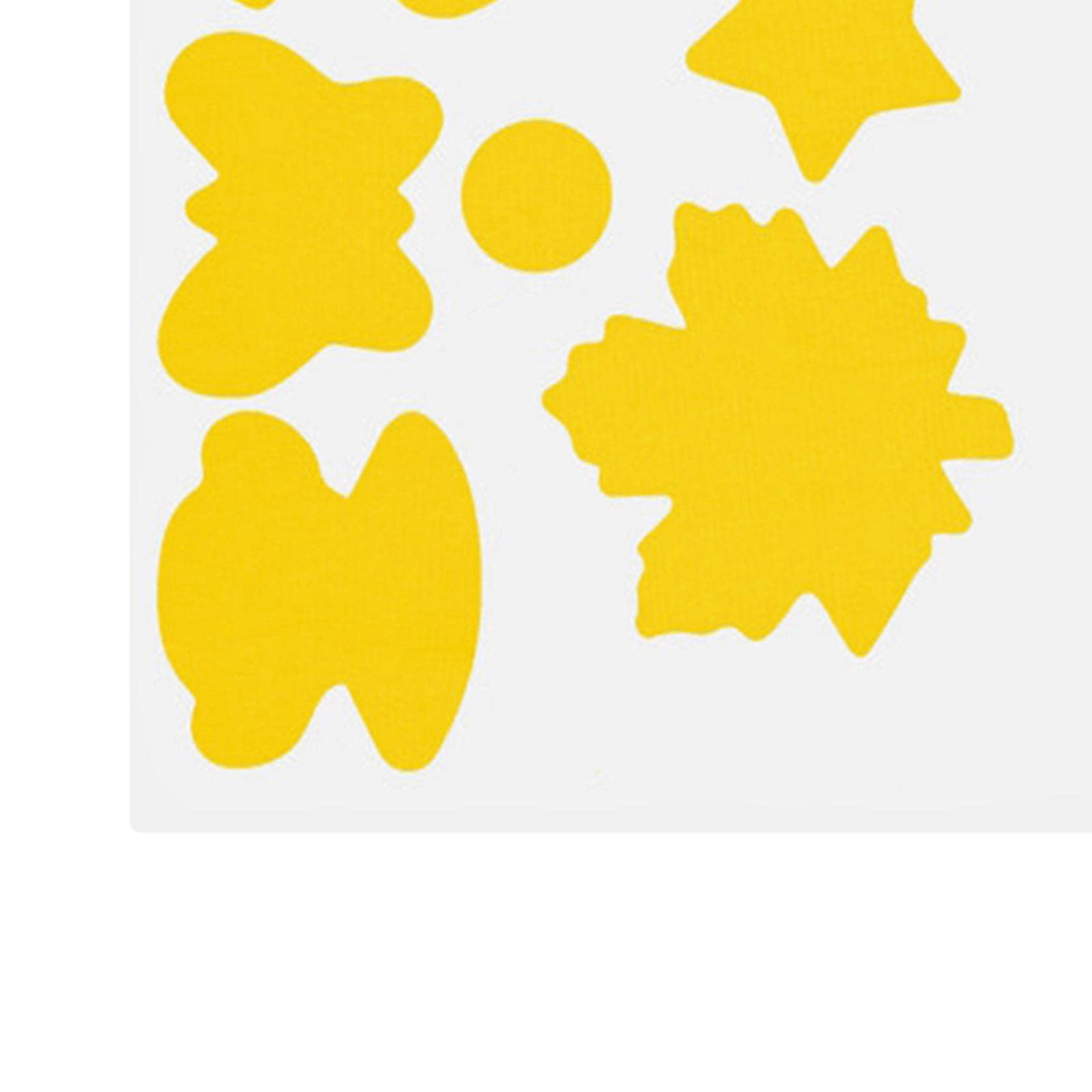 Generic Down Jacket Repair Patches Clothing Repair Patch Fabric Patch for Clothes 21pcs Yellow Crafts Sewing | Embellishments & Finishes | Patches-image-4