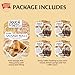 Pouch Pies Family Pie Box – Savory Pies Variety Pack with Pork Sausage Roll & Sticky Toffee Pudding | Beef, Chicken, Veggie & Dessert, Gourmet Feast, Perfect For Family