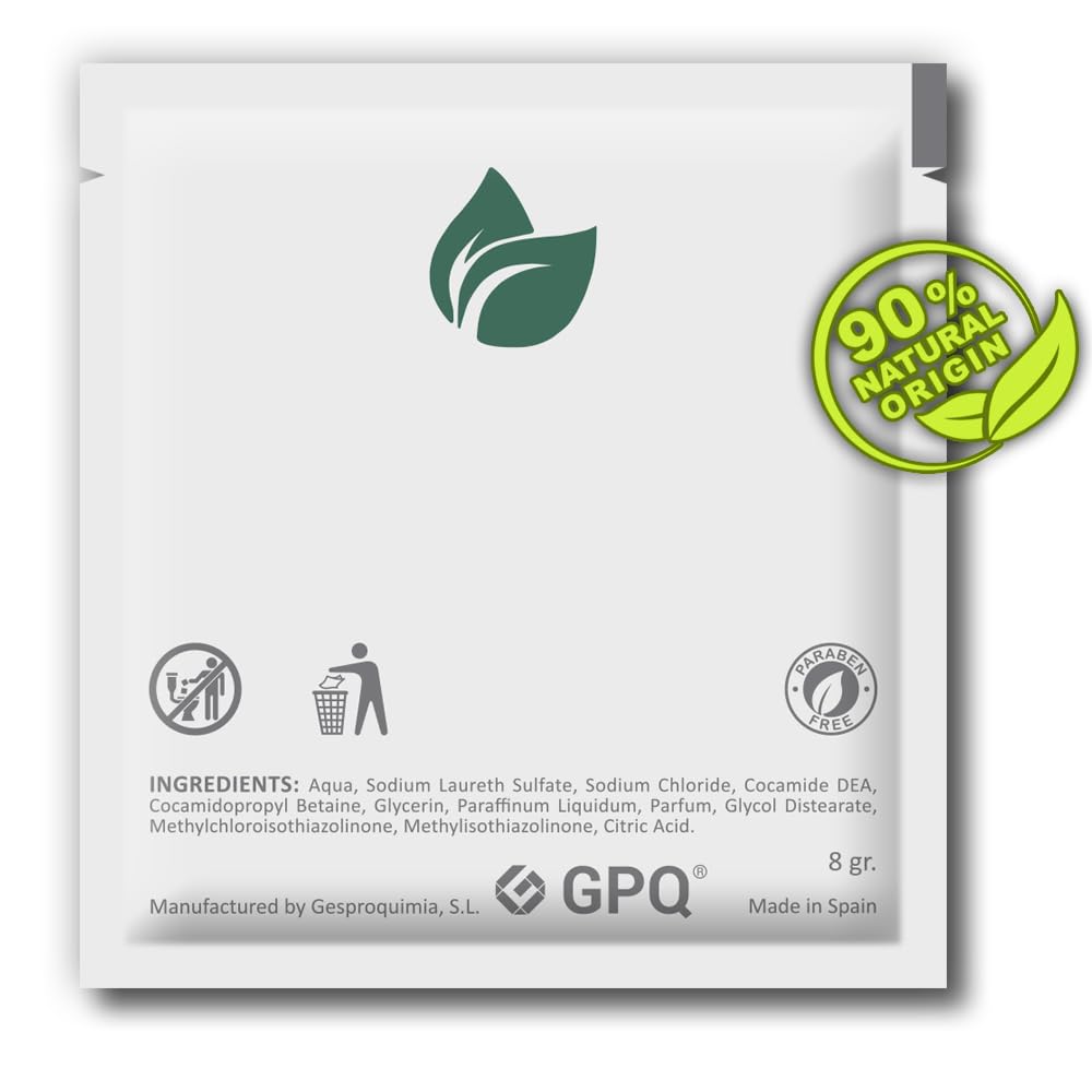 Duschgel & Shampoo GREEN TEA | 400 Stk. x 8g | Hotel, B&B, Landhaus, Gym