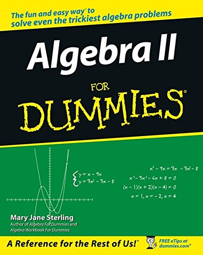 Buy Algebra II For Dummies — BookShops.in