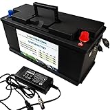 12V 100Ah Lifepo4 Lithiumbatterien Bis zu 7000 Tiefe Zyklen für Golfwagen Solar RV Camper Marine Batterie und weitere Anwendungen beinhalten Ladung