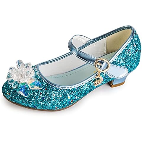 Amtidy Zapatos de princesa Mary Jane para niñas Cover