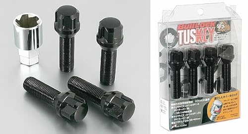KYO-EI [ ���i�Y�� ] Bull Lock(�u�����b�N) TUSKEY Bolt M14XP1.5 14R 28mm �u���b�N 1Set T680B-28