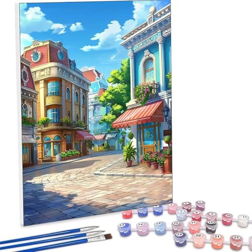 �������G ���i, �ʂ� �����h��G �L�b�g DIY ��l ���S�Ҍ��� �f�W�^�����G ��h�� Paint by Numbers for Adults �A�N�����y�C���g ���ʉ� �z�[�� �I�t�B�X���� �M�t�g ��H�| �|�p��h�� �G���� �C���e���A �Ǐ��� 50