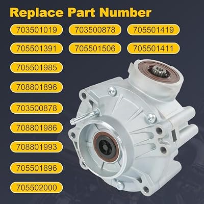 703500878 Rear Differential Compatible with Can-Am Outlander 800R 4X4 2012-2015, Outlander 450 570 44 2016-2019, 570 Max 1000 Renegade 500# 703501019 705501896 705501419 705501391