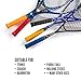 Raquex Evolve Racket Overgrip Tape - 5 Pack Multicoloured Racquet Over Grip - Anti Slip Overgrip for Tennis Racket, Badminton, Squash - Recyclable Cardboard Outer Packaging