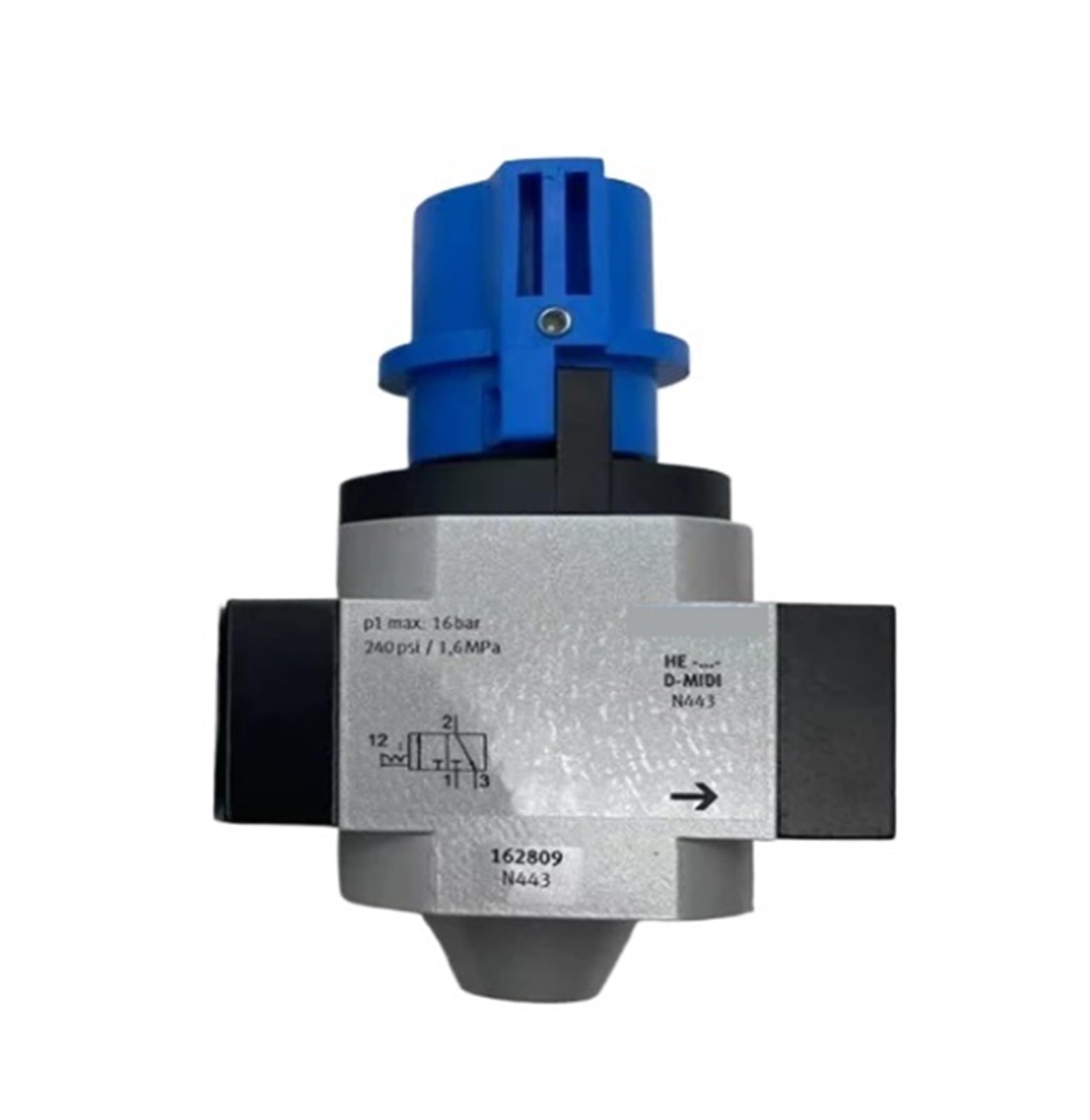 Hqdrcy One Color Switch Valve He-3/8-D-Midi 162809 For Manufacturing