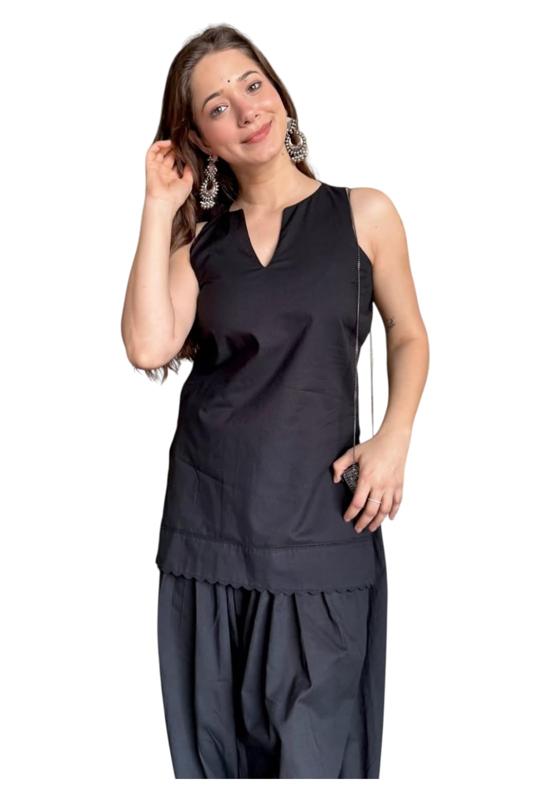 lookmark Women's Rayon Printed Kurta Set with Farshi Salwar | Traditional Ethnic Co-ord Set for Women | Office, Casual Wear-picture-24