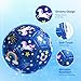 EVERICH Kids Soccer Ball Size 3 - Shiny Blue Unicorn Soccer Ball with Pump for Toddlers & Kids - Indoor Outdoor Play Balls Toys - Great Gifts for Children Boys and Girls 3 4 5 6 7 8 Years Old