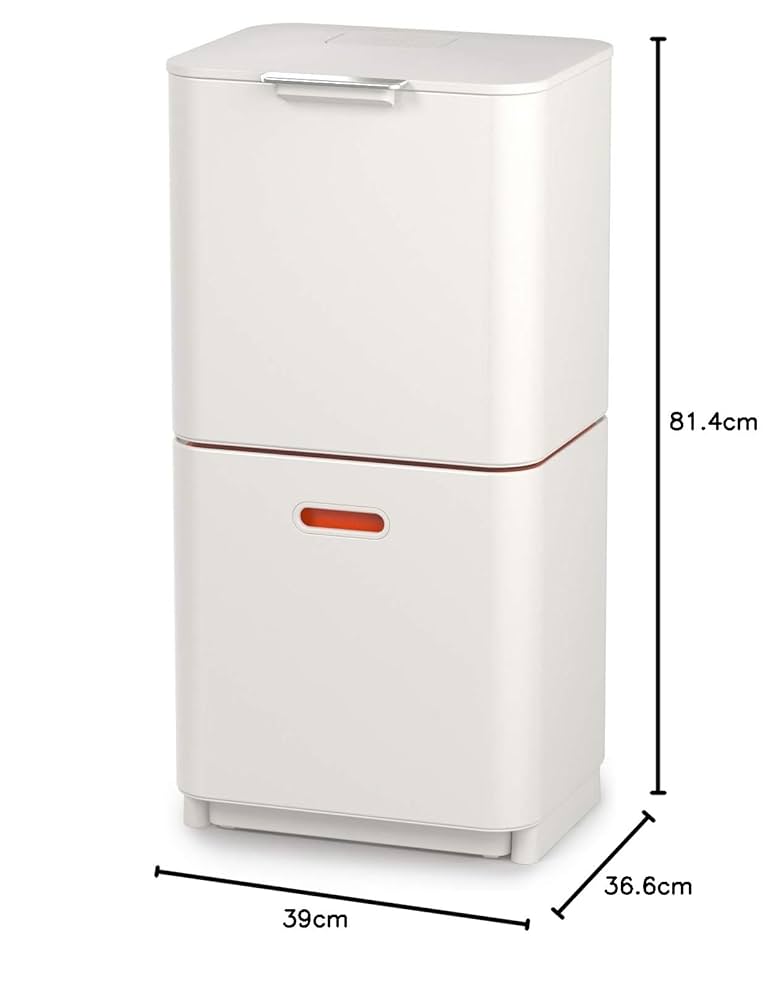 Joseph Joseph■トーテム マックス■60L■分別ゴミ箱 ジョセフジョセフ JosephJoseph おしゃれ ゴミ箱 ステンレス 60L