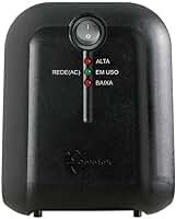 Estabilizador Coletek ES-1500VA Preto, Tensão nominal de entrada 115/220V bivolt automático e Tensão nominal de saída mono 115V, 5 Tomadas Padrão NBR 14136 Frequência 60Hz