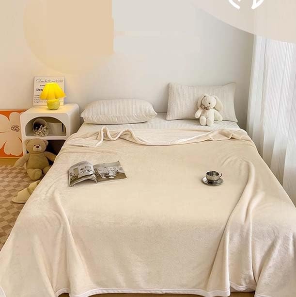 Genérico Manta Terciopelo para Sofa Y Cama - Franela Súper Suave, Mantas para Sofa Y Cama, para Dormitorio Sofá Viajes(Gray,180 * 200cm)