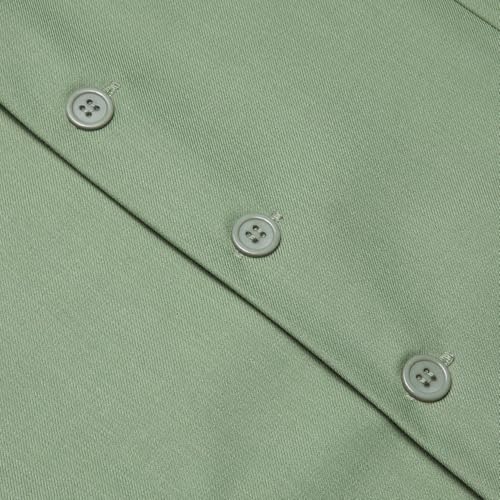 Image of Hi-Tie Men's Formal Suit Vest Solid Fit Vest for Men 3 Pockets V Neck Waistcoat Business Wedding Casual