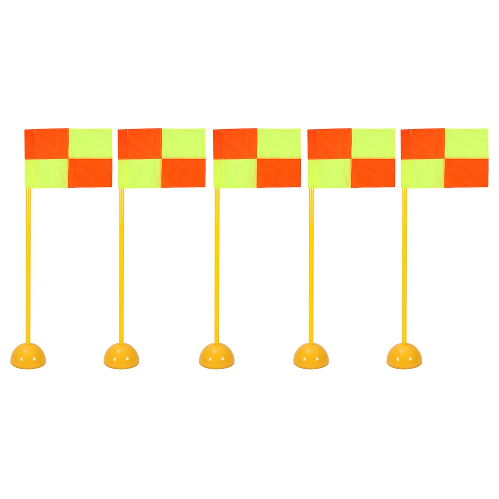 Postes De Velocidad Y Agilidad, Postes De Slalom De Entrenamiento Deportivo Portátiles Al Aire Libre Con Base, Postes De Límite Para Taladros Marcadores De Esquina/Campo (B Combo 1,2 M/47,2 Pulgadas)