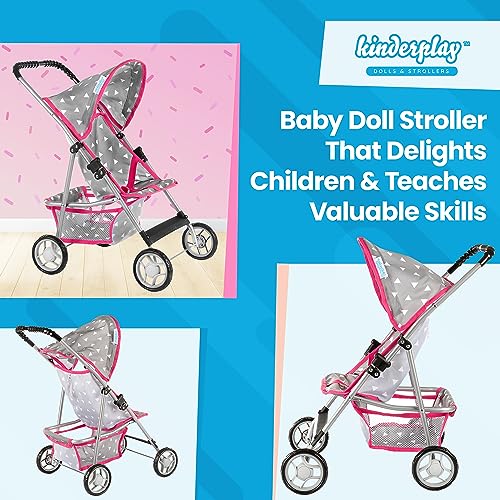 Kinderplay Passeggino per Bambole, Passeggino a