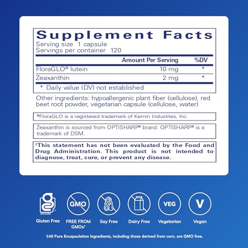 Pure Encapsulations Lutein Zeaxanthin