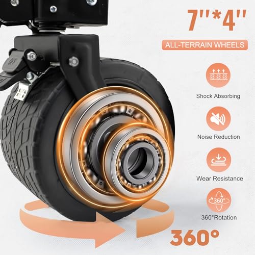 Save 26% on Foldable Utility Wagon with Table & Large Wheels - Image 3