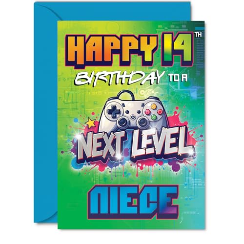 Giftzie �V�ѐS�̂���14�΂̒a�����J�[�h �×p - �a�����̊y���݂����x���A�b�v - �N�₩�ȃQ�[���R���g���[���[�f�U�C�� ��_�ȁunext Level Niece�v - 5x7�C���`�A�����t��