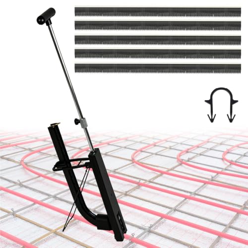 Tackergerät 90cm für Fußbodenheizung Rohrhaltern, Tacker Handgeführte