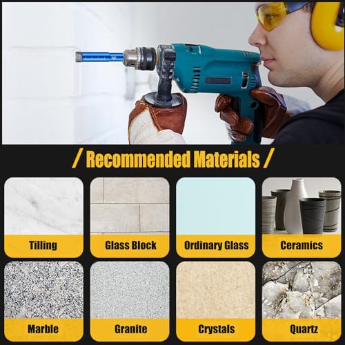 Yauende Premium Diamond Core Bit Set
