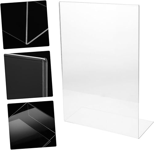 Miniatura 6 de NUOBESTY Pizarra inclinada para escritura transparente, soporte de escritura de acrílico para mejorar la escritura a mano legibilidad resistencia