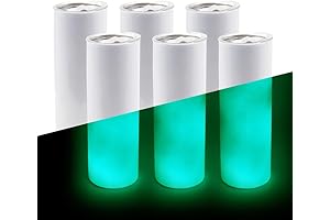 Sublimely Illuminated: 20oz Glow-in-the-Dark Sublimation Tumblers