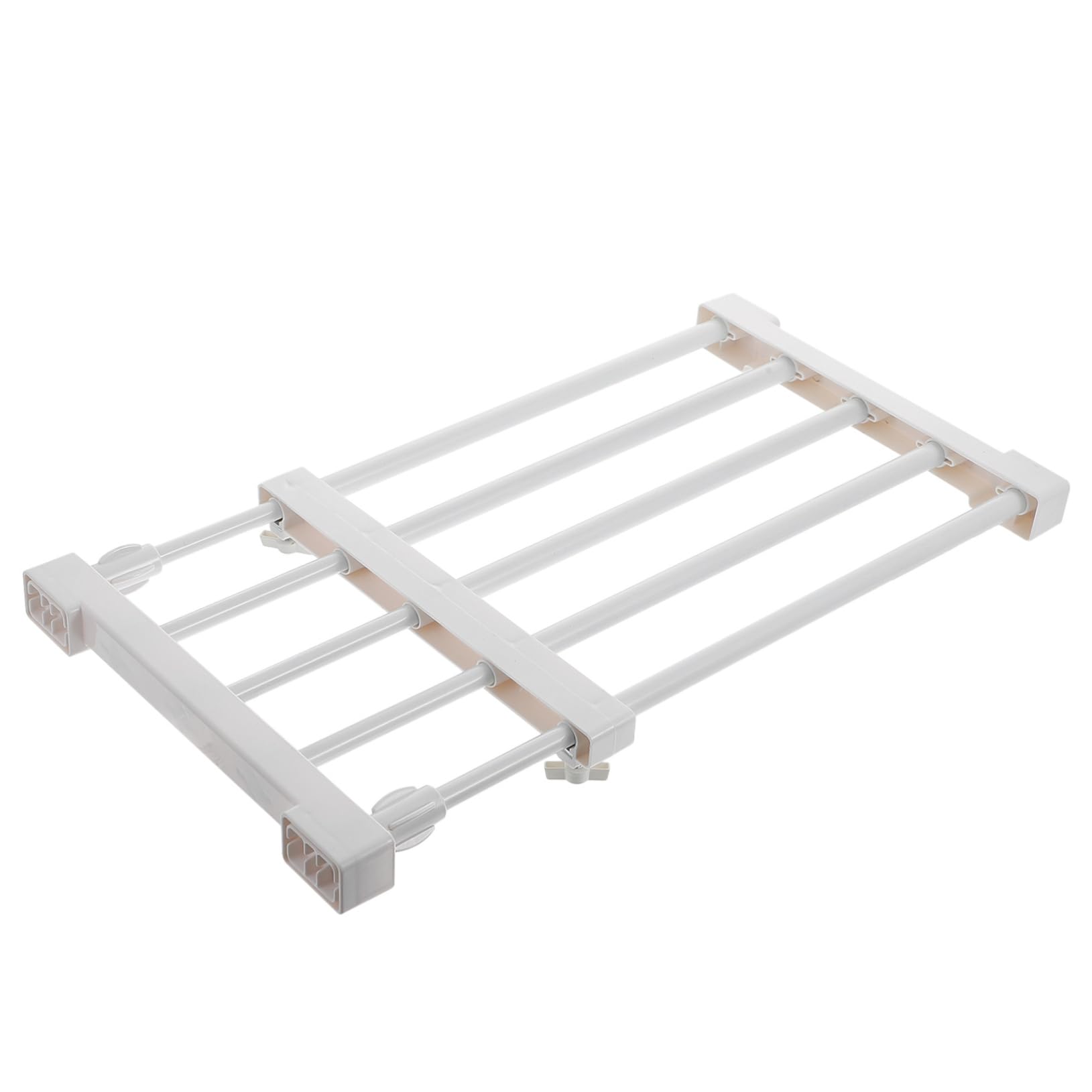 BUGUUYO 1Pc Storage Rack Versatile Wardrobe Shelf Partition for Closet Organization Retractable Clothing Bracket Space Saving Stand for Efficient Home Storage