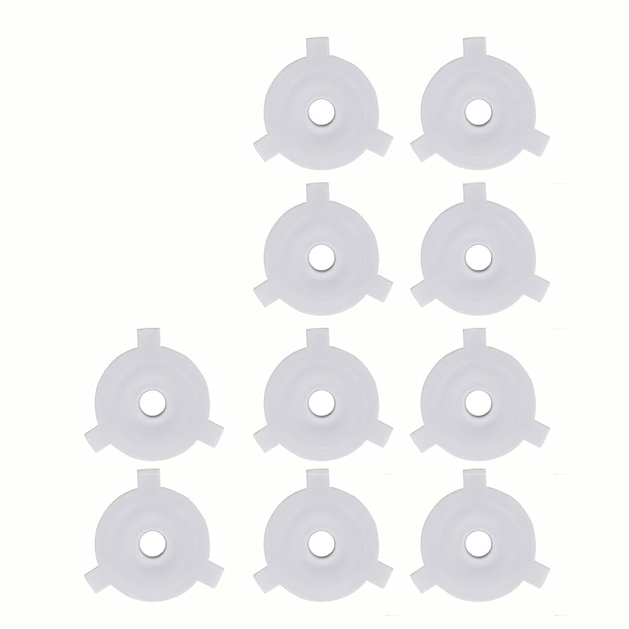 Leefasy 10x Lamp Shade Reducer Rings,Lampshade Rings