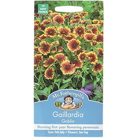 Mr Fothergill's Gaillardia Goblin Flower Seeds Cover