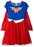 Warner Bros. Little Girls' OG WW Shield, Navy/Red, S7/8