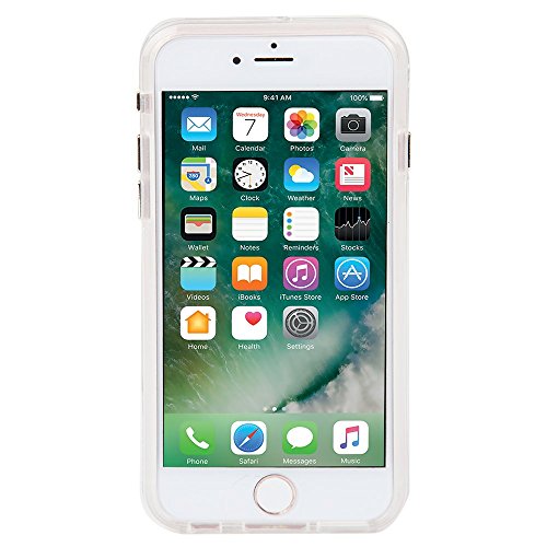 Coque iPhone 8 scintillante Case-Mate cadeau idéal cascade de paillettes violettes