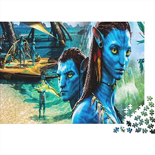Avatar Puzzle,Puzzle 1000 Piezas,1000 Piezas Puzzle Adultos para Aliviar El Estrés,Rompecabezas...