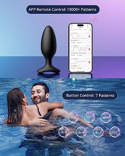 Image of LOVENSE Hush 2 Vibrating Butt Plug 2.25 inch, Silicone Anal Vibrator for Men with Remote Control, Waterproof and Rechargeable Big Plug Vibration Machine for Women, Adult Anal Plug Sex Toys for Couples