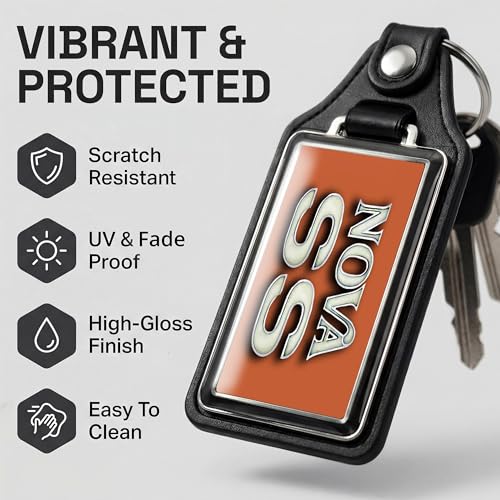 Image of Brotherhood Car Key Chain for Nova - Classic Models Keychain for Men and Women Gift Key Ring