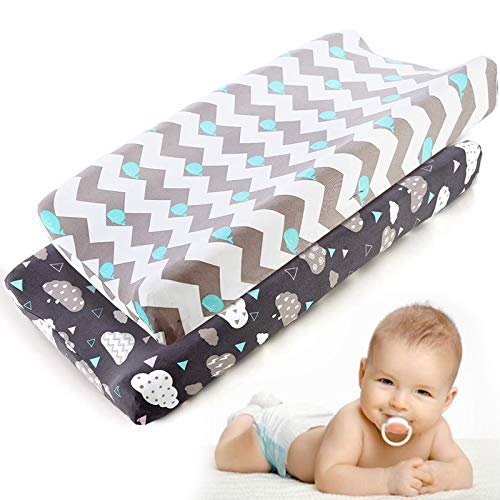 FANZHOU Matelas à Langer Doux pour bébé Fille et garçon avec Housse Lavable en Machine