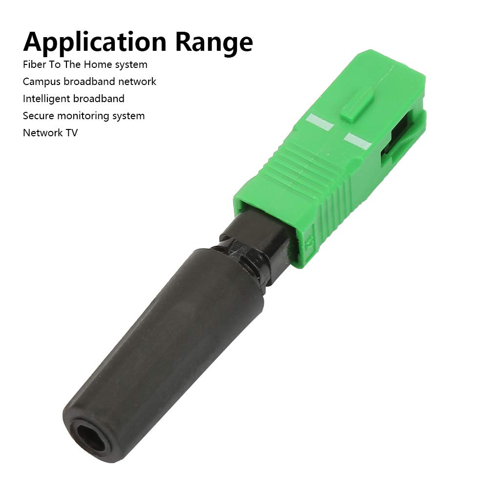 100-teiliger Glasfaser-Stecker, Sc-Glasfaser-Stecker-Set, Glasfaser-Spleißer, Glasfaser-Werkzeug-Set Für FTTH/optische Glasfaser-lokale Netzwerke
