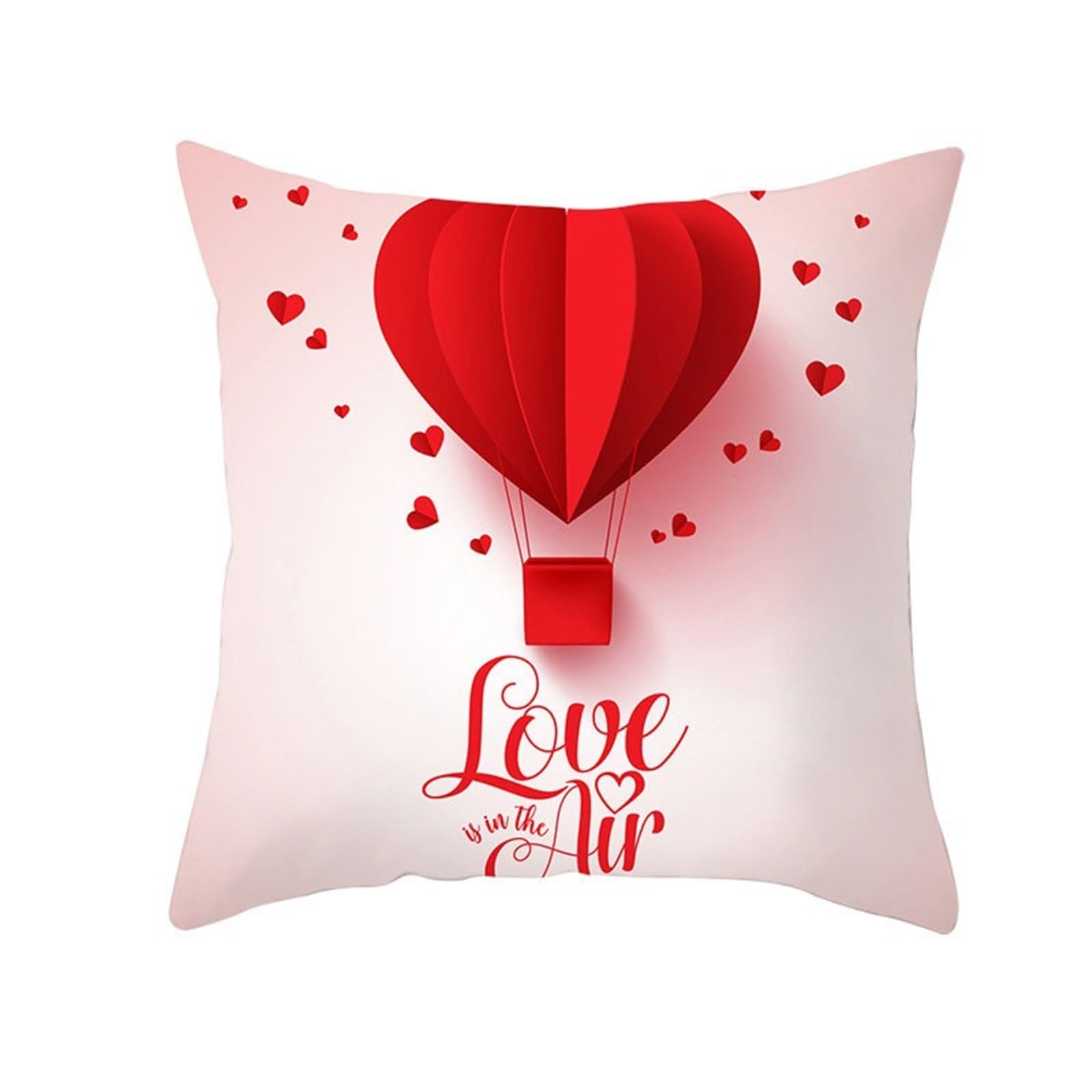 Taie d'oreiller pour couple : le cadeau de Saint-Valentin romantique avec motif cœur
