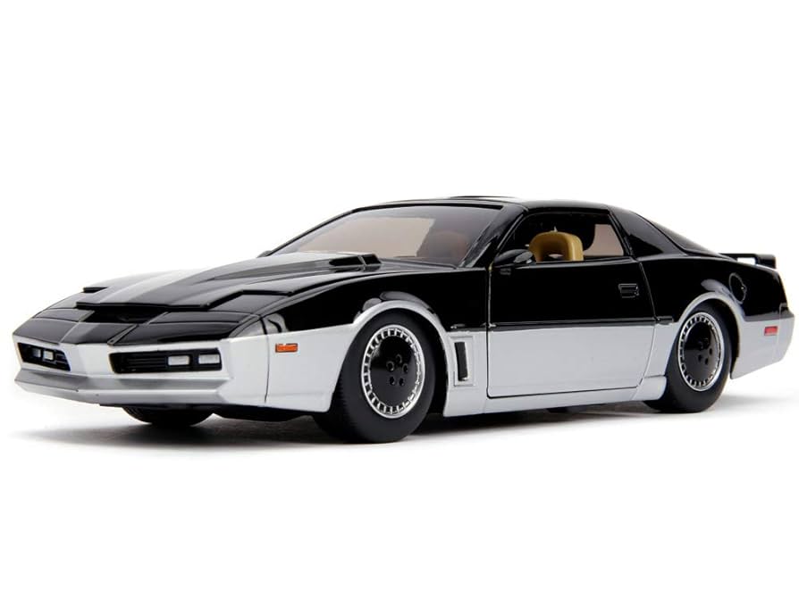 ジャダトイズ ナイトライダー K.I.T.T 黒 ダイキャストモデルミニカー JADA TOYS 1/24スケール「JADATOYS 1/24 ナイトライダー KNIGHT