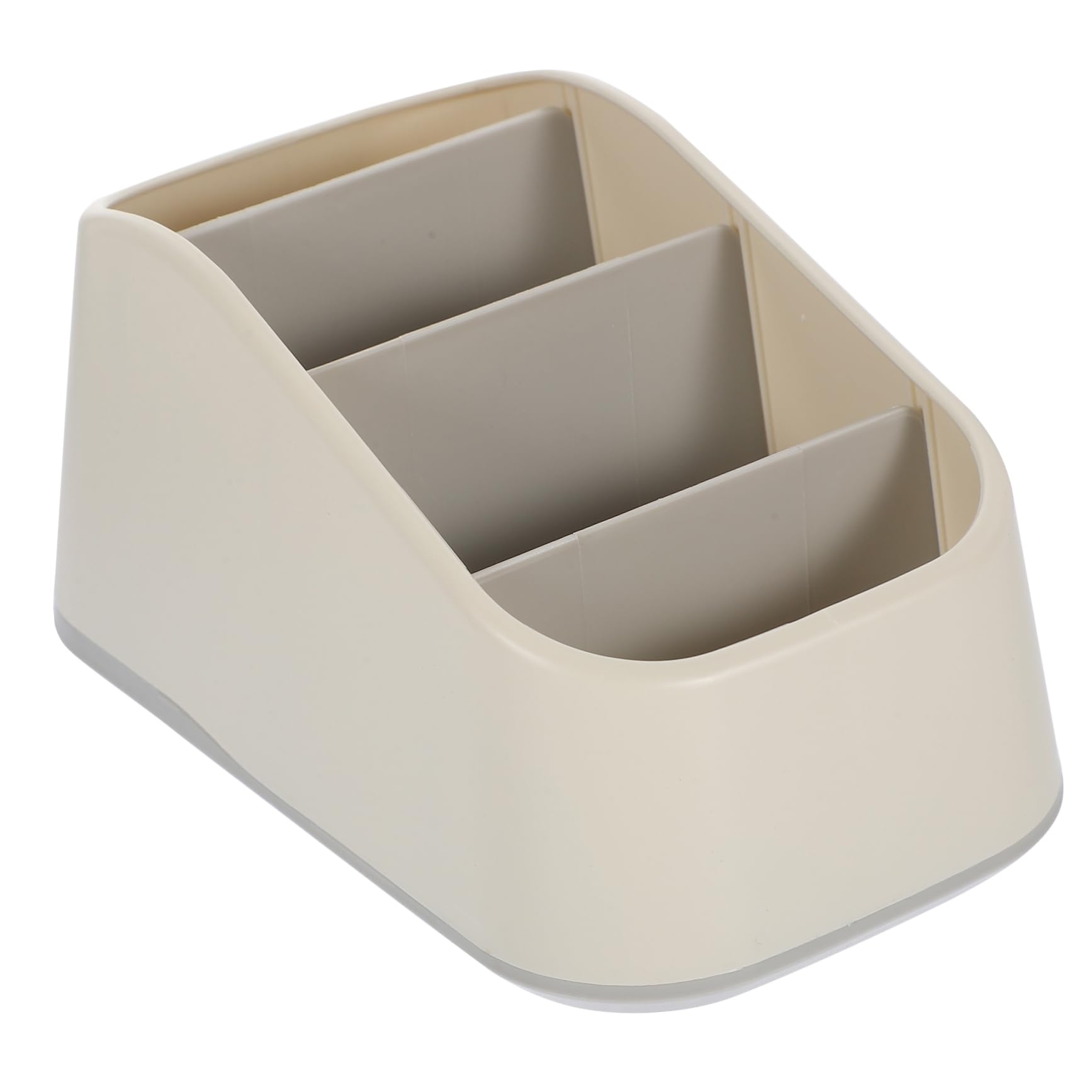 SHINEOFI 4pezzi Scatola Di Stoccaggio Per Telecomandi e Oggetti Misti Portatelecomando Elegante Con Design Multi-griglia Per Scrivania e Casa Facile Accesso Ai Tuoi Accessori e Utensili