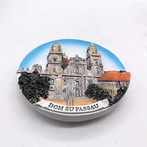 Imán Decorativo Dom Zu Passau Resin Pequeño miniatura 2